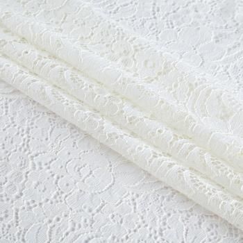 Гипюр 012-20670 молочный 