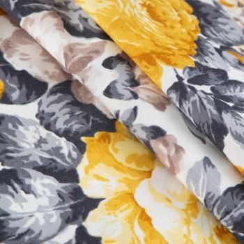 Ткань с водо- и грязеотталкивающей пропиткой 22-02-20707 белый принтованный