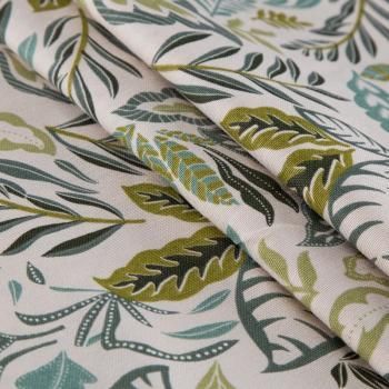 Ткань с водо- и грязеотталкивающей пропиткой 22-02-20704 молочный принтованный