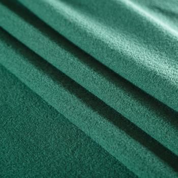 Букле 006-06418 холодный зеленый однотонный