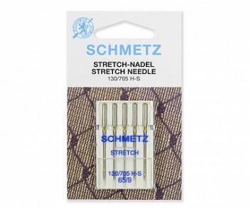 Иглы SCHMETZ для швейных машин № 65/9 стрейч 5 шт 0702020