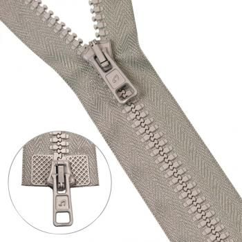 Молния трактор ARTA-F 100 см Тип 10 (6мм) 2 замка 195100-079 светло-серый