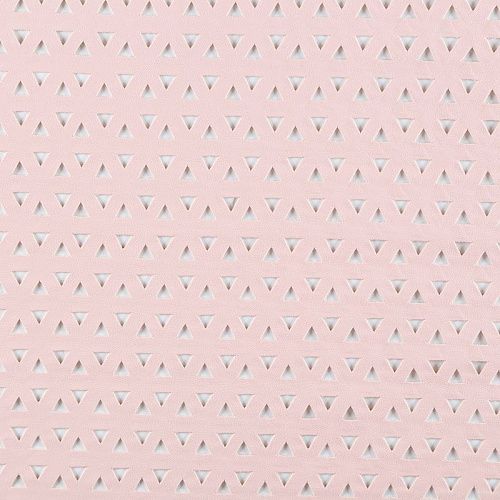 Экокожа перфорированная 070-05791 пудрово-розовый однотонный