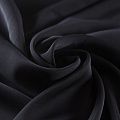 Креп стрейч 026-13129 черный однотонный
