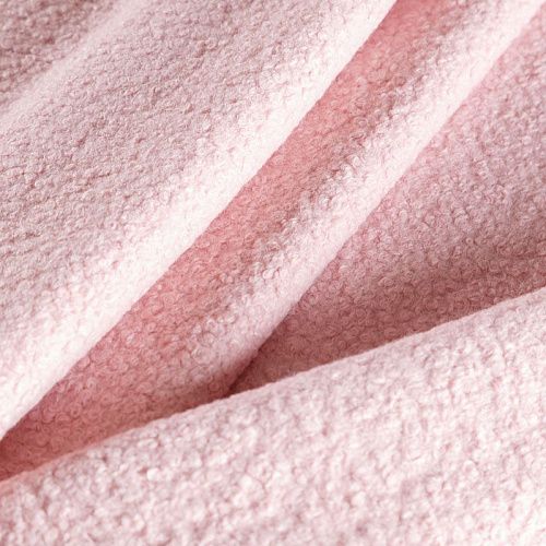 Букле 006-05976 нежно-розовый однотонный