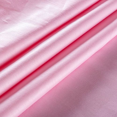 Тик наволочный 054-01916 розовый однотонный