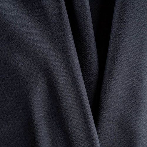 Ткань костюмная К32-076 синий однотонный