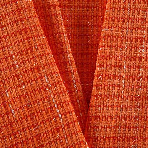 Твид шанель 052-15485 оранжевый