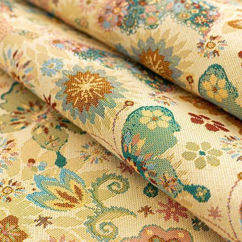 Гобелен гостиный 513-02-67 песочный бабочки