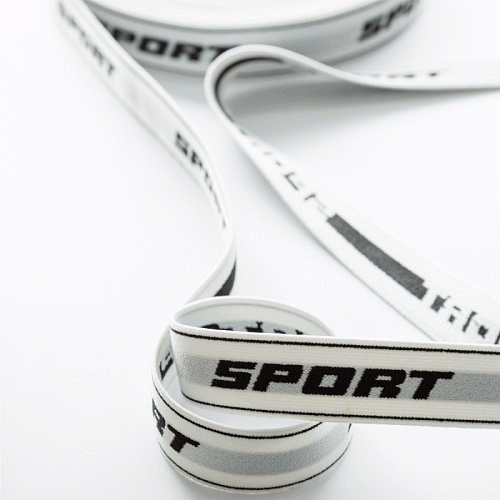 Резинка декоративная 30 мм 582765 белый