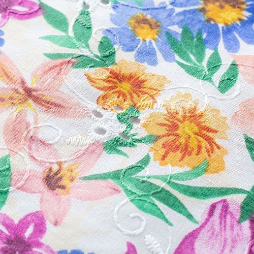 Шитье 067-02345 молочный принтованный