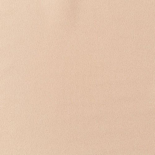 Креп 026-07071 бежевый однотонный