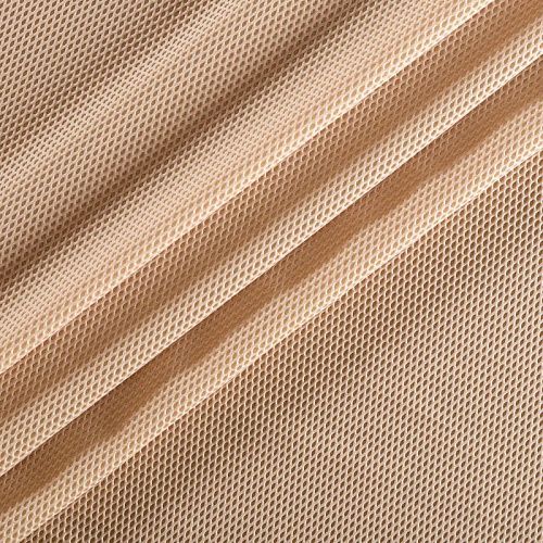 Трикотаж 056-03425 экрю однотонный