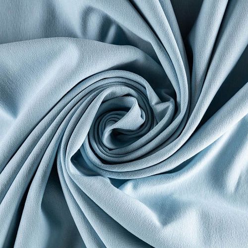 Футер 2-х нитка 1020-355-062-0026 серо-голубой однотонный