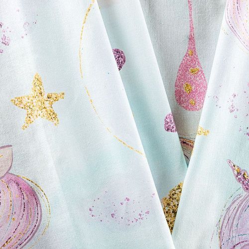 Перкаль 007-03507 светло-голубой принтованный