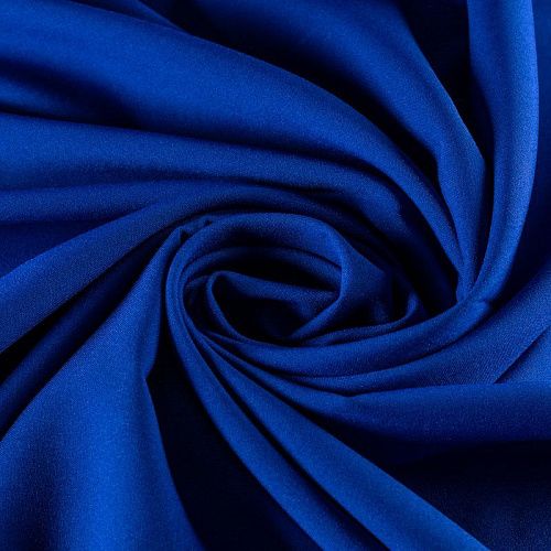 Габардин К25-904 васильковый однотонный