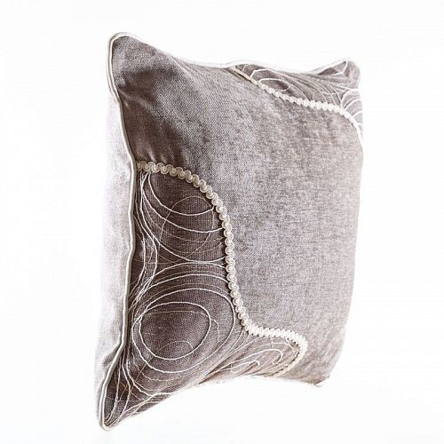 Наволочка 45х45 см декоративная на молнии 463325 