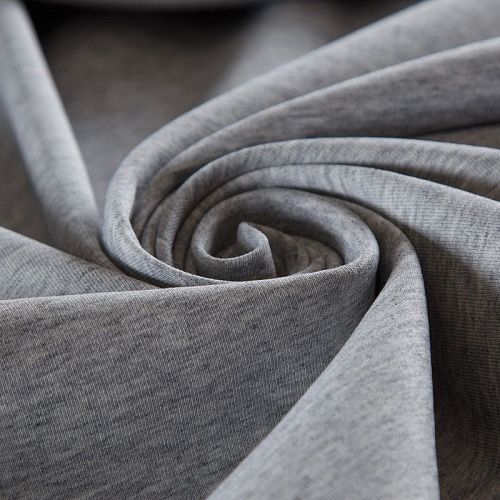 Трикотаж 056-15752 светло-серый меланж