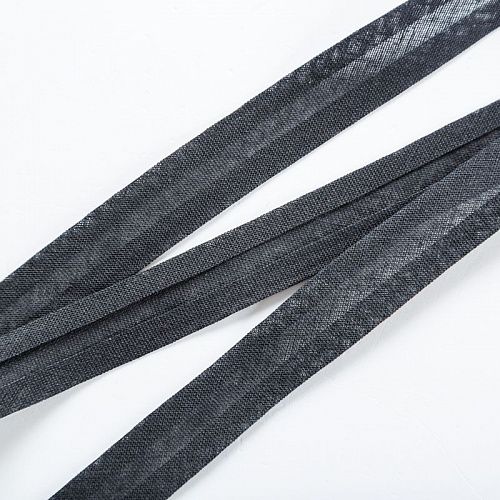 Косая бейка Gamma 15 мм хлопок GK-15C-081 черный