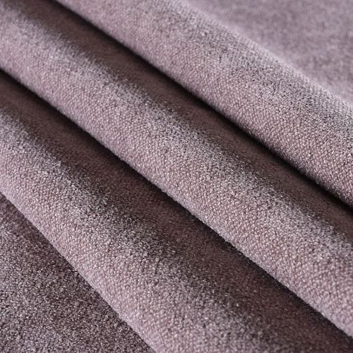 Ткань мебельная шенилл 22-02-10469 розовато-лиловый однотонный