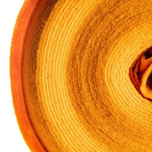 Фетр К33-500 ярко-оранжевый однотонный