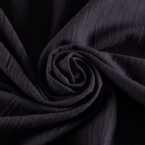 Марлевка 063-20370 черный однотонный