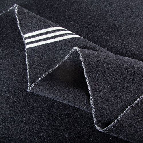 Шерсть пальтовая валяная (купон) 066-19916 графит