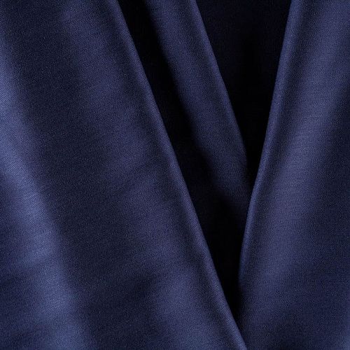 Твил-штапель К33-336 кобальтовый однотонный