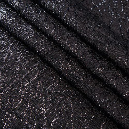 Парча крэш 041-13607 черный