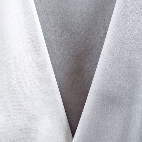 Ткань мебельная микровелюр 09-02-08953 серый однотонный