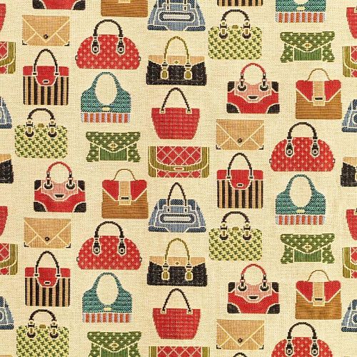 Гобелен гостиный Т415-02-02 песочный сумочки