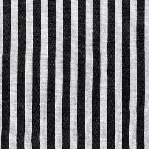 Лен натуральный К36-123 молочный принтованный