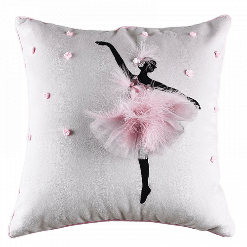 Наволочка 45х45 см декоративная на молнии 521025