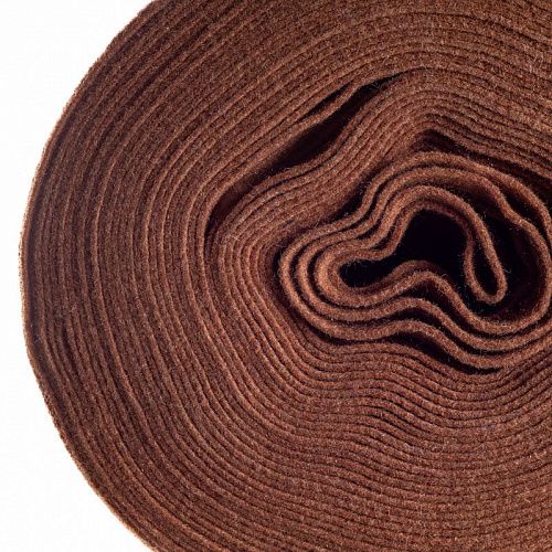 Фетр К33-556 коричневый однотонный