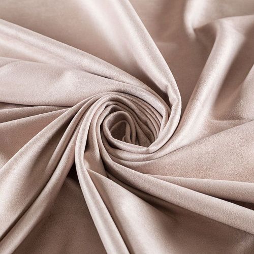 Замша искусственная 018-02327 песочный однотонный