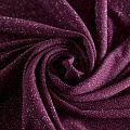 Трикотаж с напылением 056-03839 винный однотонный