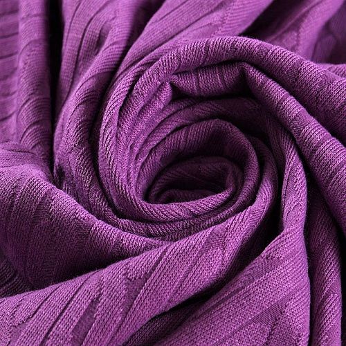 Трикотаж 056-10478 пурпурная фуксия однотонный