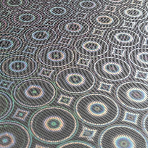 Трикотаж лазер К33-614 серебристый однотонный