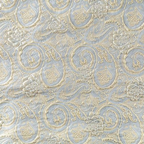 Жаккард К13-017 золотисто-голубой