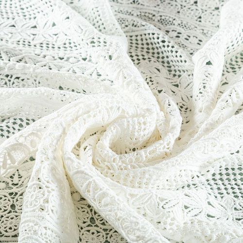 Гипюр-макраме К14-261 белый