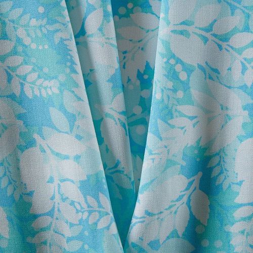 Штапель 069-13557 мятный принтованный