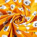 Вискоза "Лоренцо" 036-01572 охра принтованный
