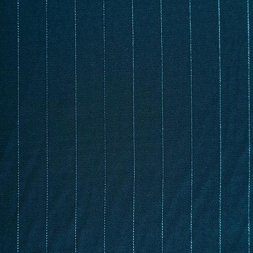 Шелк синтетический с люрексом 065-06912 петроль однотонный