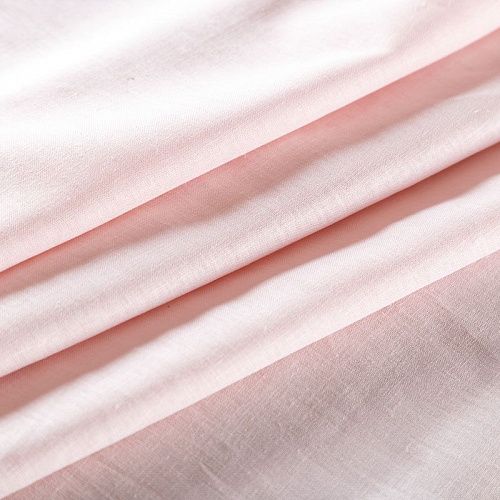 Лен натуральный 035-02889 светло-розовый однотонный