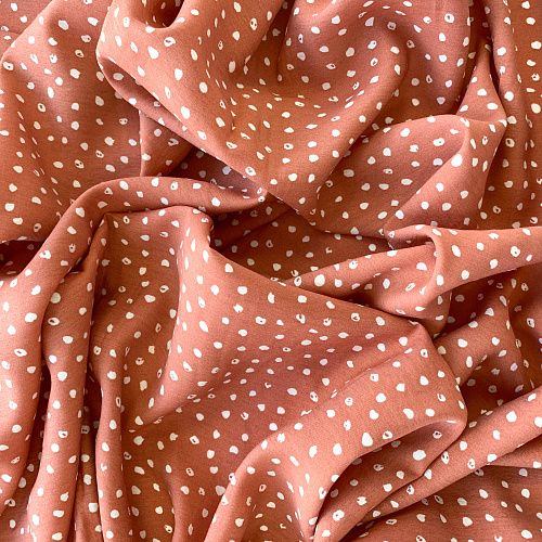 Тенсел К33-203 терракотовый принтованный