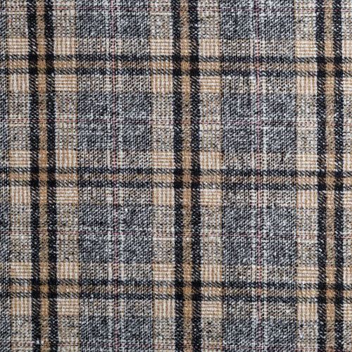 Твид 052-05372 черно-бежевый