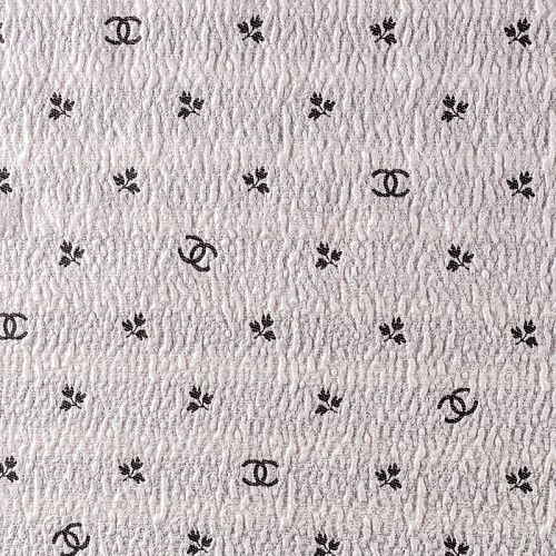 Жаккард К15-527 серебристо-розовый