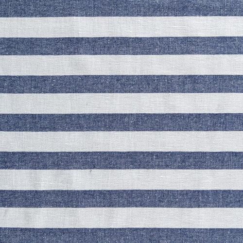 Лен натуральный 035-08511 белый принтованный