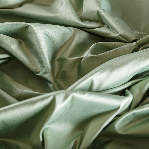 Дикий шелк 016-04792 снежная мята однотонный