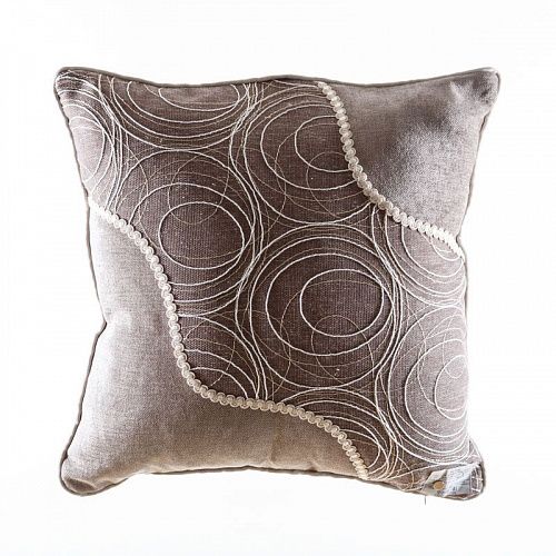 Наволочка 45х45 см декоративная на молнии 463356 